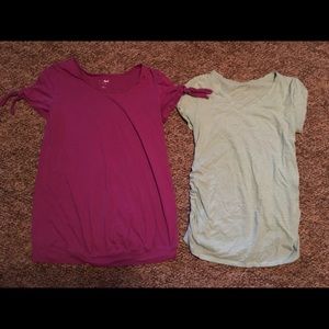 Bundle maternity shirts size M